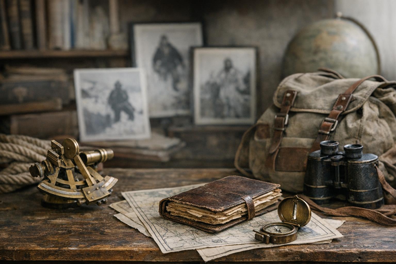 Explorers Club Dubai members conducting field research in the Arabian desert.