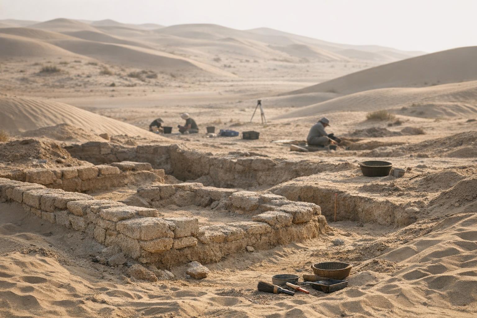 Archaeologists conducting scientific expeditions in the UAE to uncover Bronze Age settlements