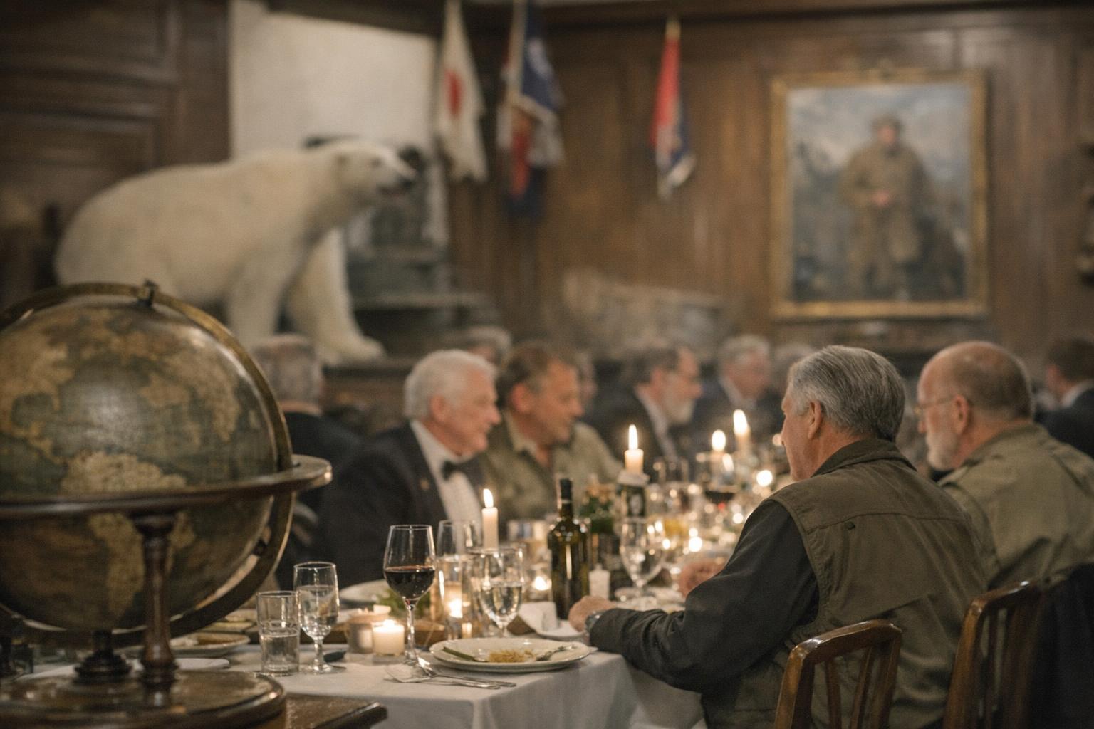 A distinguished gathering at the Explorers Club Dubai showcasing modern-day adventurers and scientists
