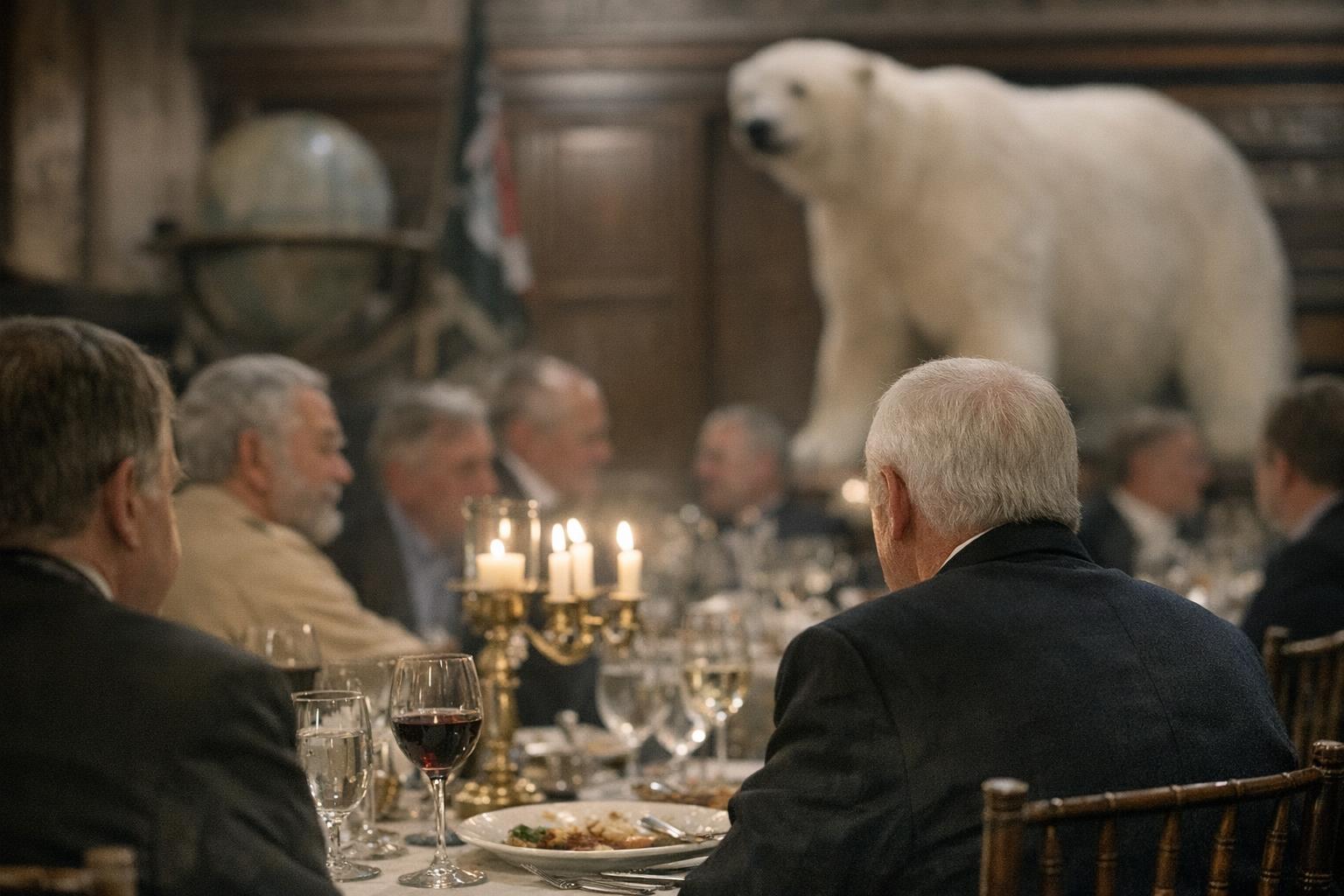 Members of the Explorers Club Dubai discussing future expeditions and scientific research