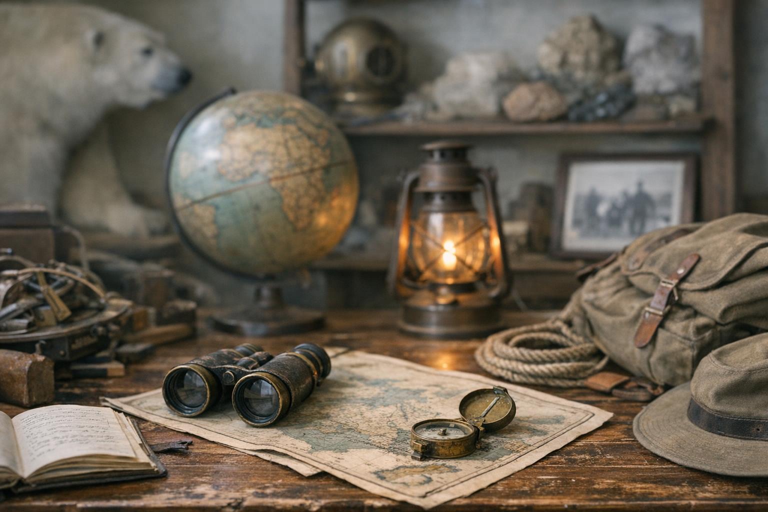 Members of the Explorers Club Dubai during a historic field expedition