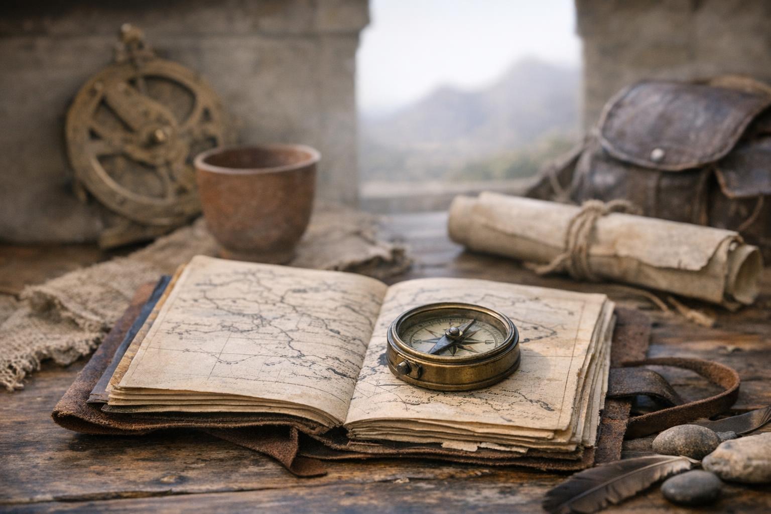 Ibn Battuta's travels depicted in a historic map, contributing to the middle east explorer community's legacy