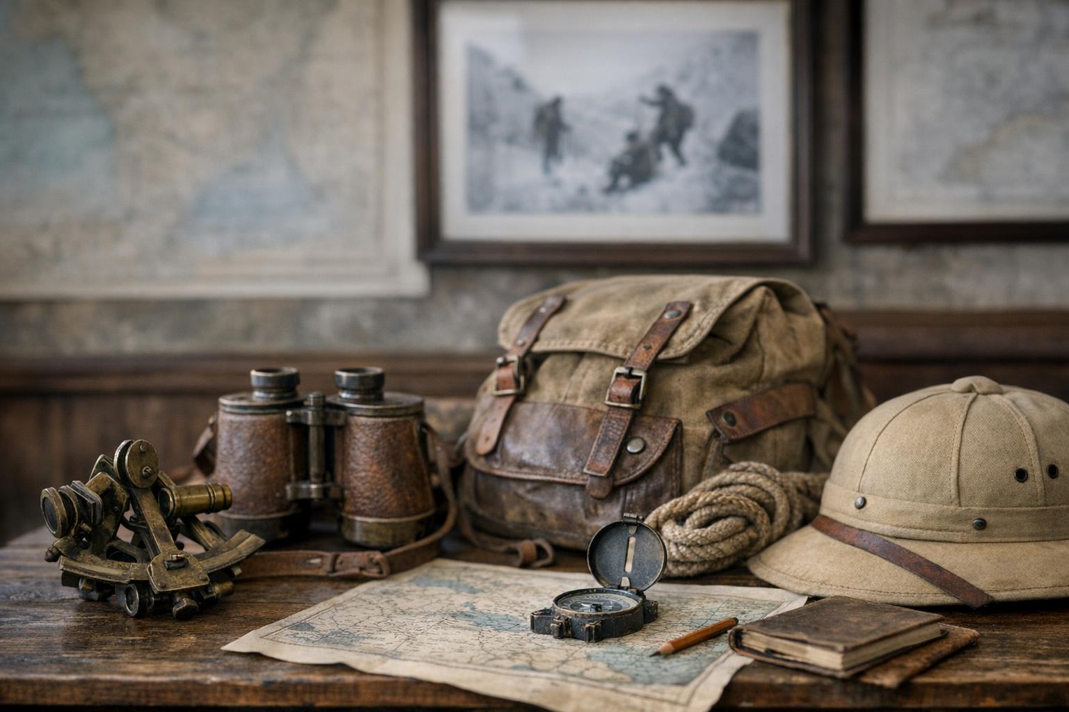 Members of the explorers club dubai during a historic expedition