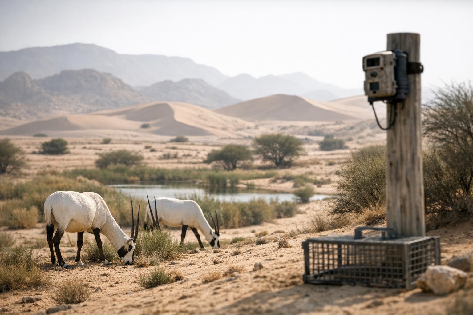 A rewilding project in the Middle East showcasing the principles of middle east conservation science